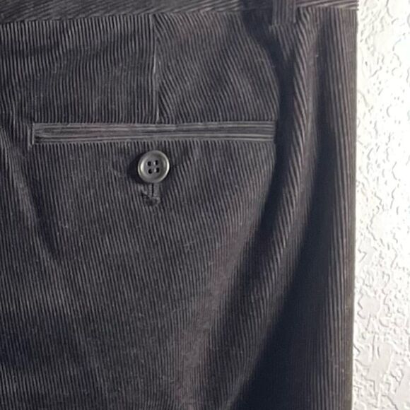 Theory Max C Corduroy Ebony Flare Pants - Picture 5 of 11